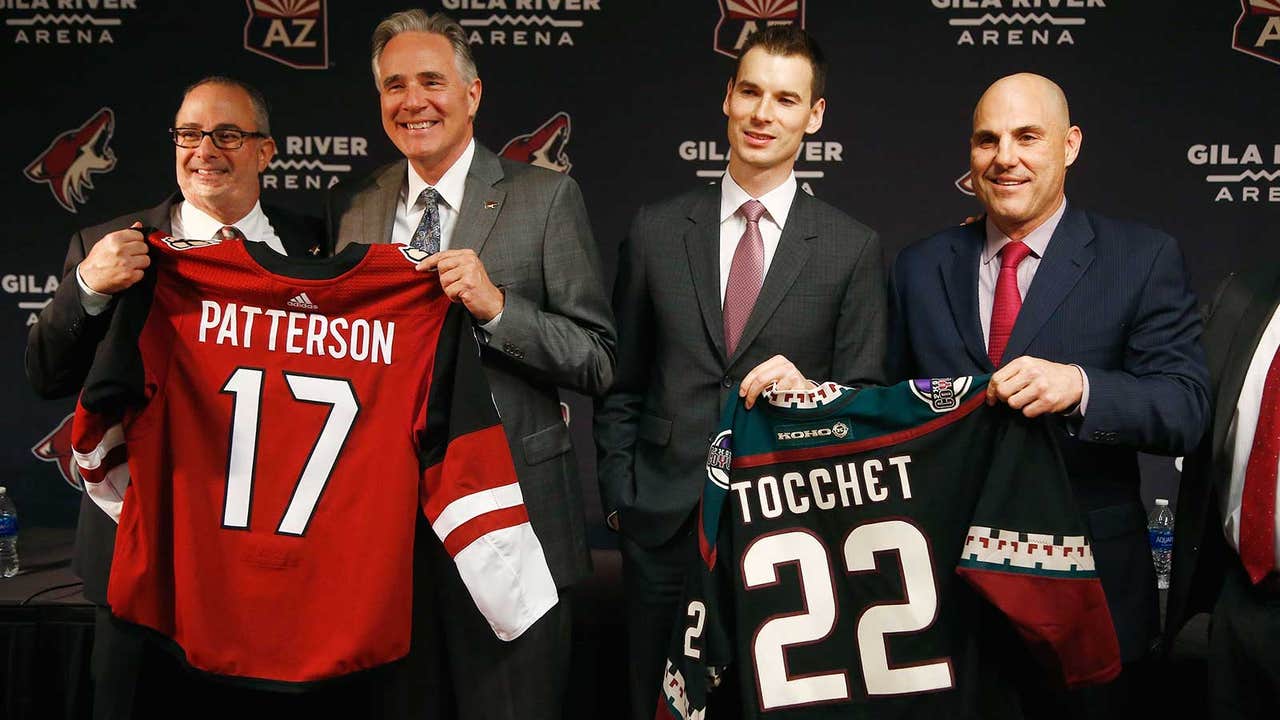 Coyotes change direction with Tocchet, Patterson hires